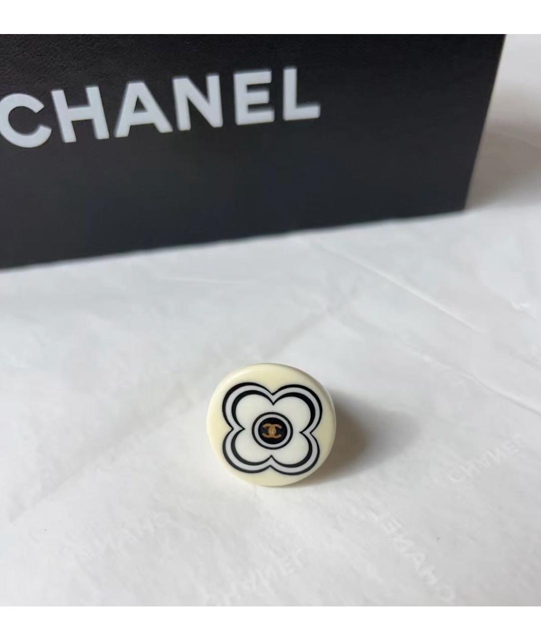 CHANEL Белое кольцо, фото 4