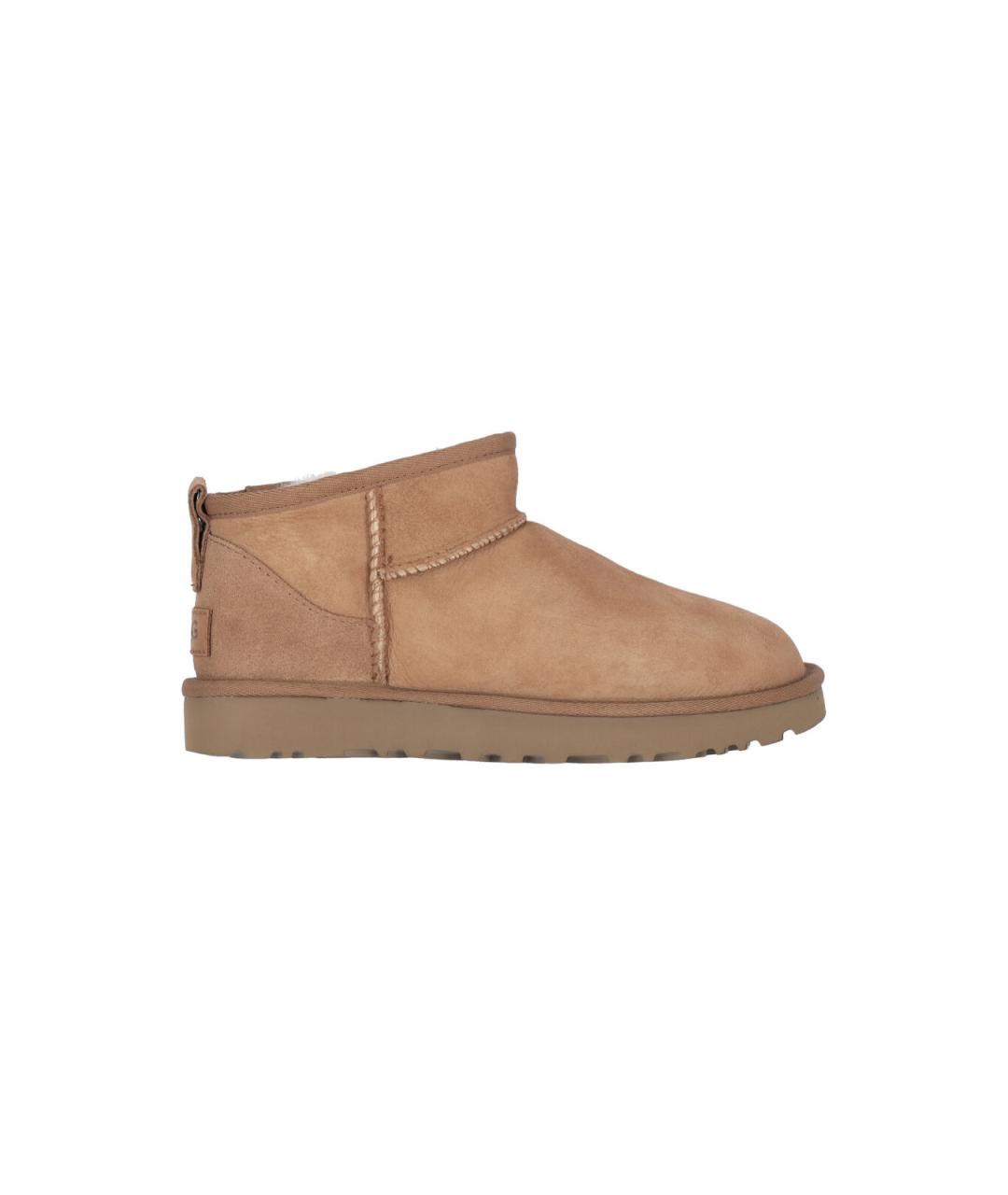 UGG Коричневые замшевые ботинки, фото 1