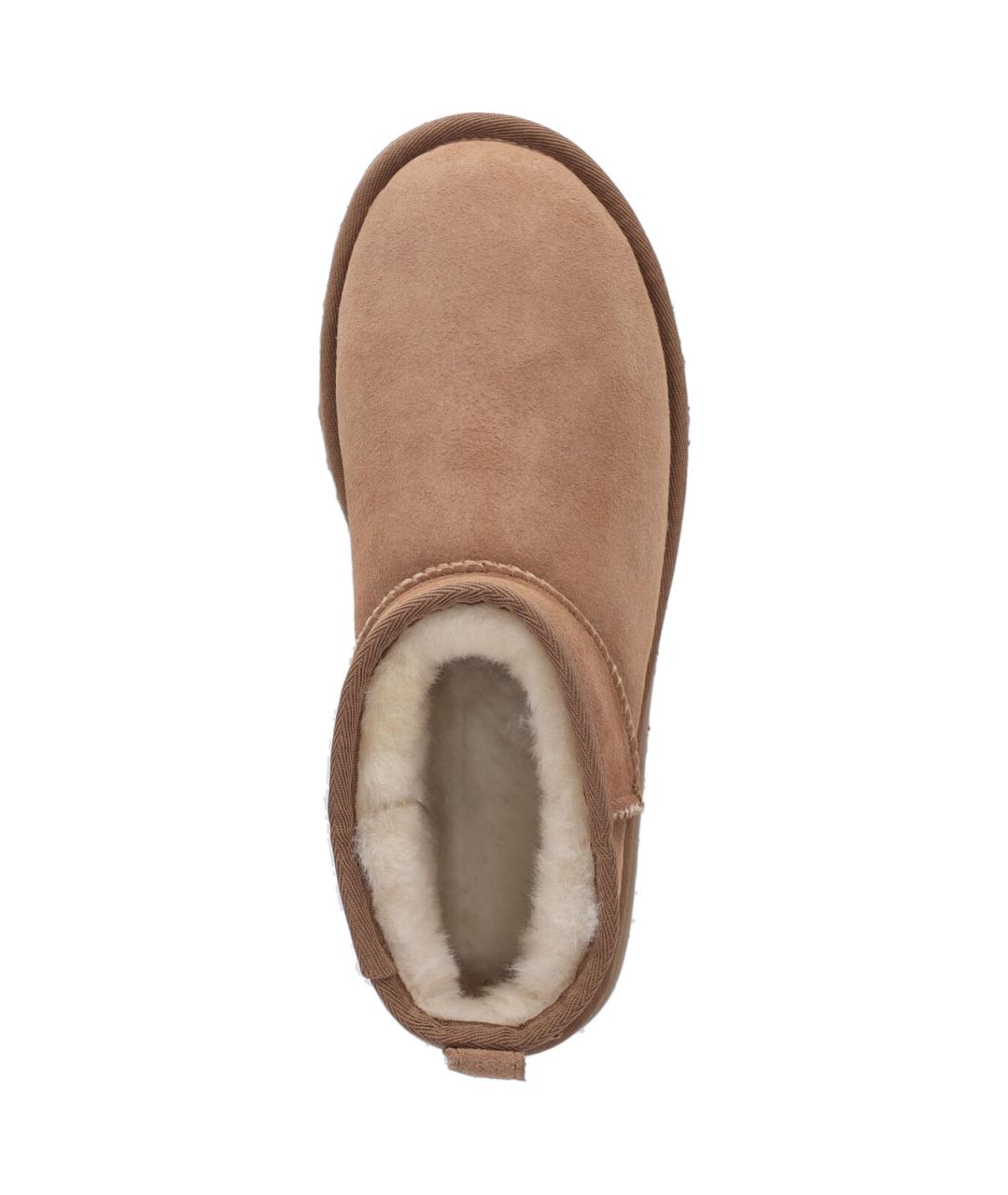 UGG Коричневые замшевые ботинки, фото 5