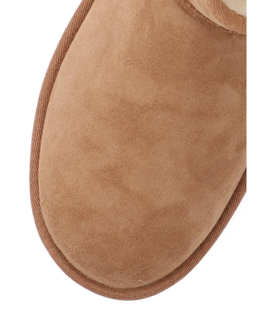 UGG Коричневые замшевые высокие ботинки, фото 5