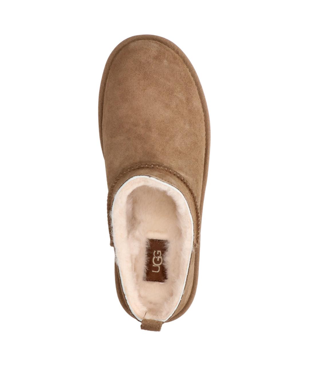 UGG Коричневые замшевые низкие ботинки, фото 5