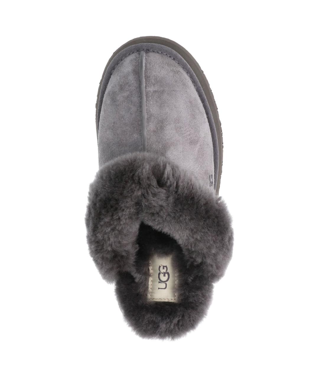 UGG Серые замшевые сабо, фото 5