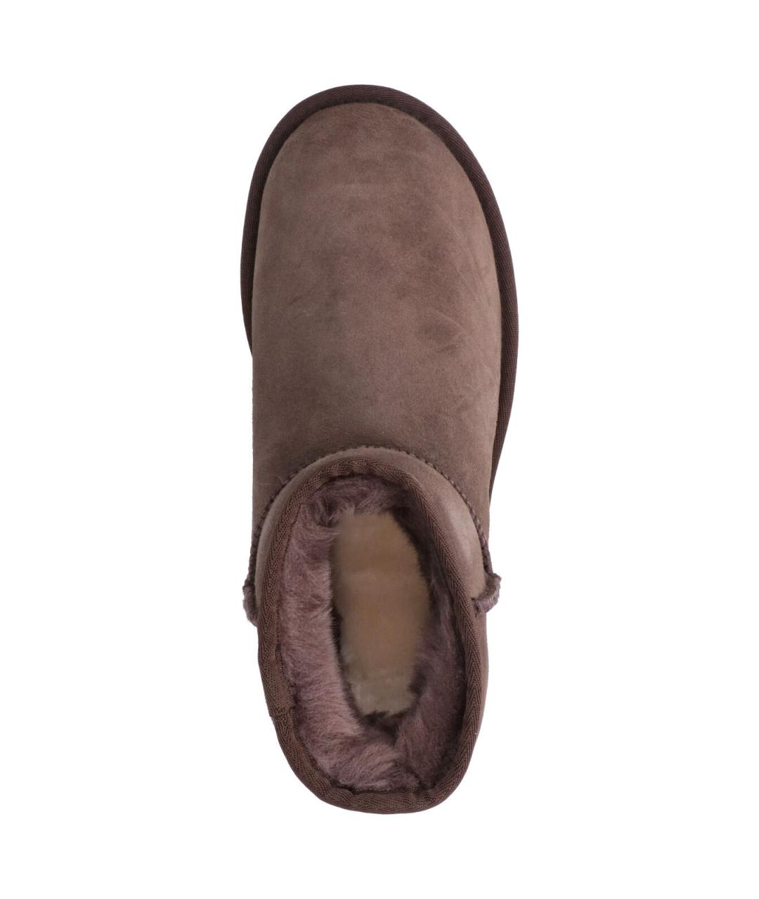 UGG Коричневые замшевые полусапоги, фото 5