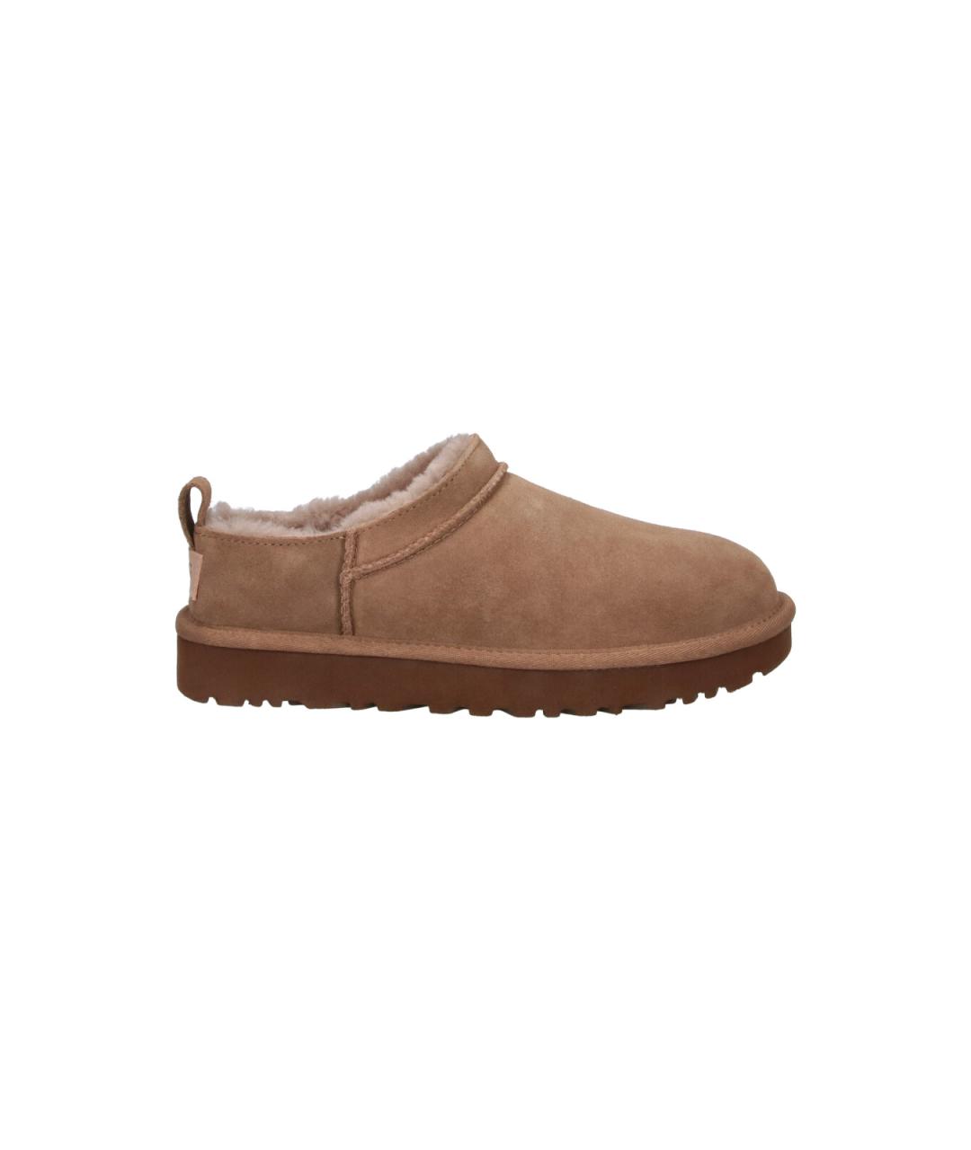 UGG Коричневые замшевые ботинки, фото 6