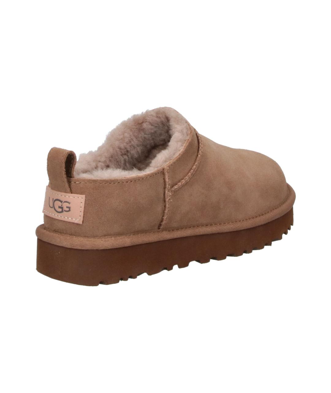 UGG Коричневые замшевые ботинки, фото 4