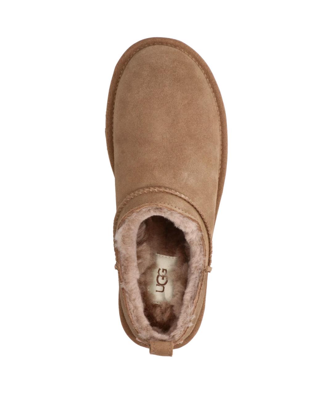 UGG Коричневые замшевые ботинки, фото 5