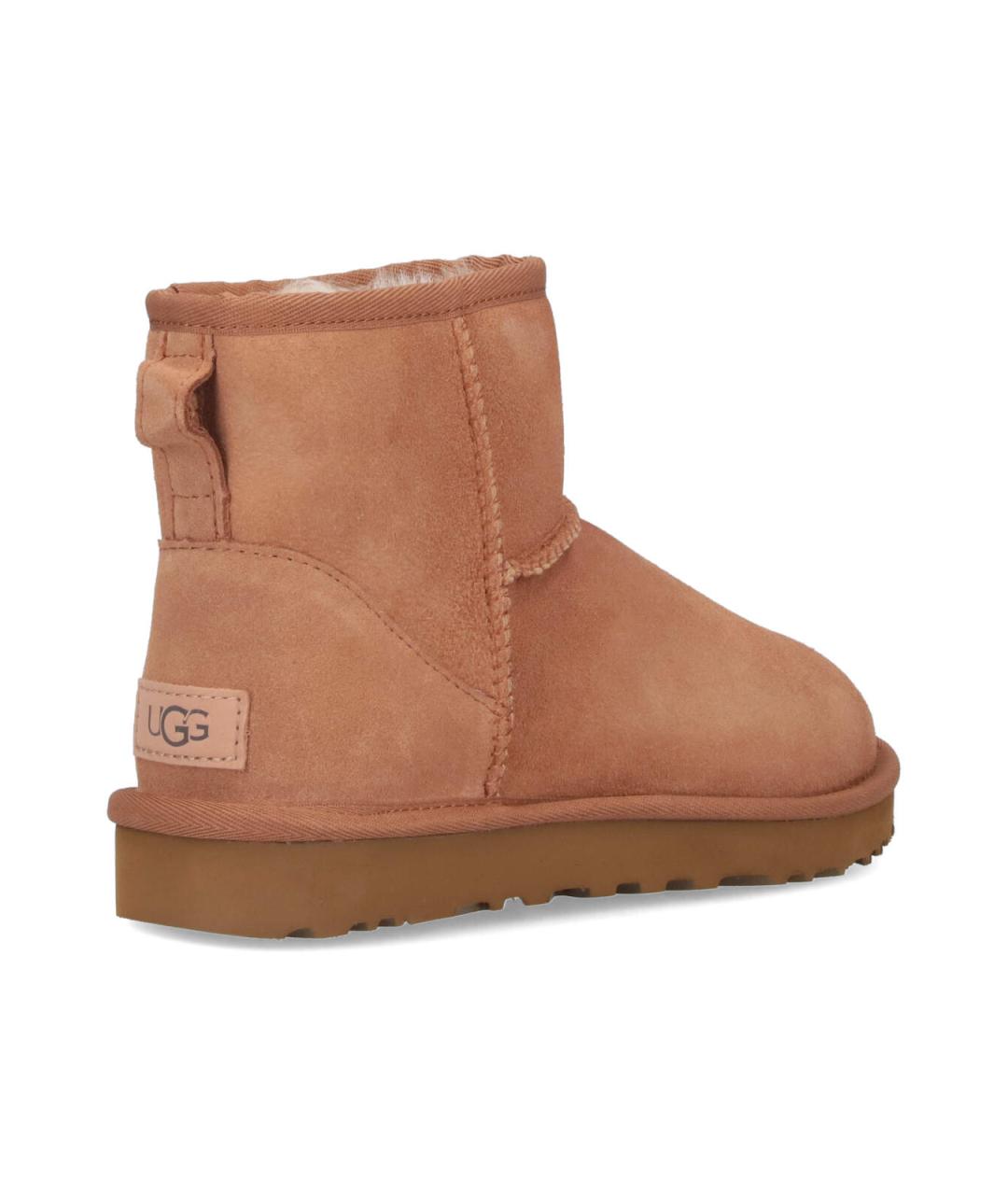 UGG Коричневые замшевые ботинки, фото 4