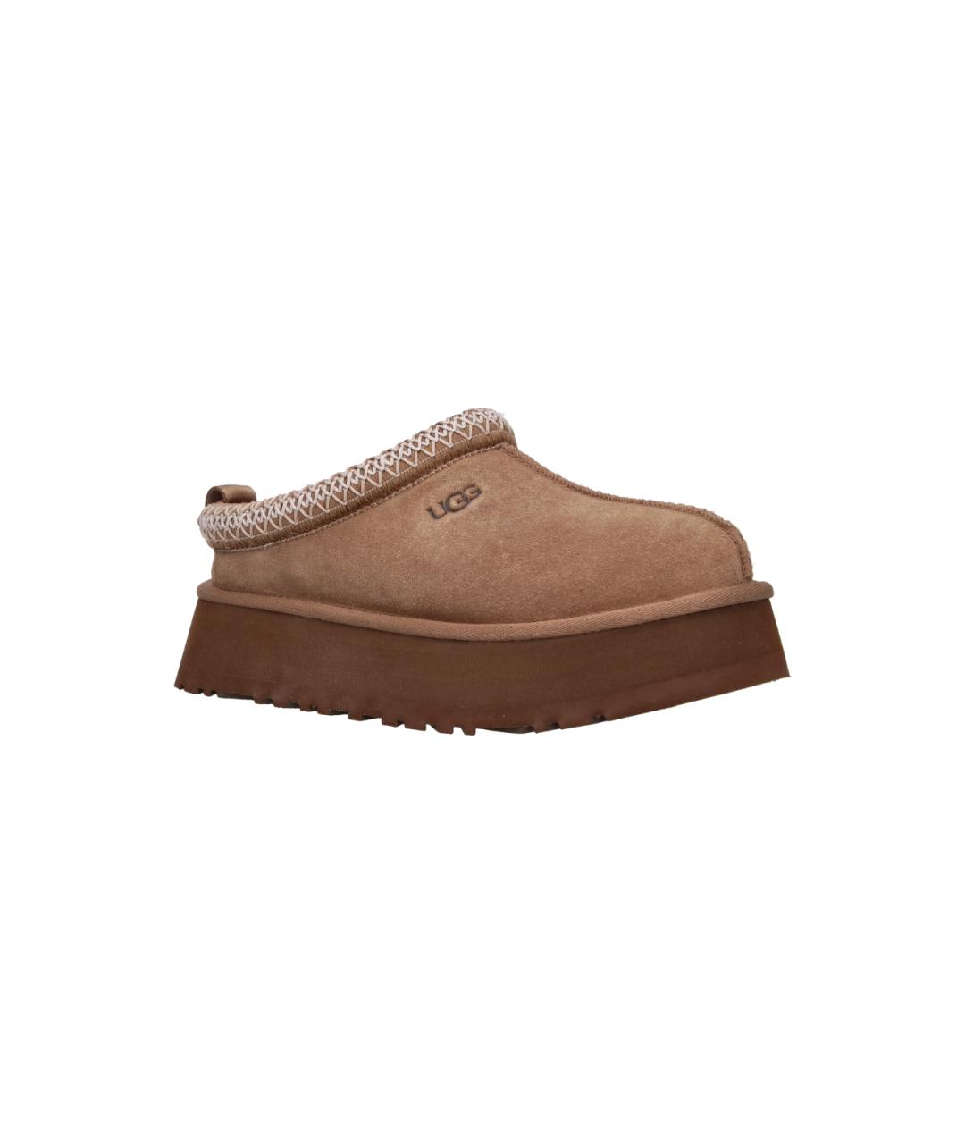 UGG Коричневые замшевые сабо, фото 2