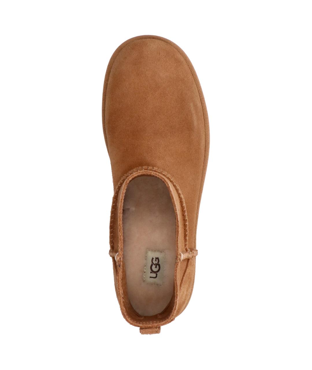 UGG Коричневые замшевые полусапоги, фото 5