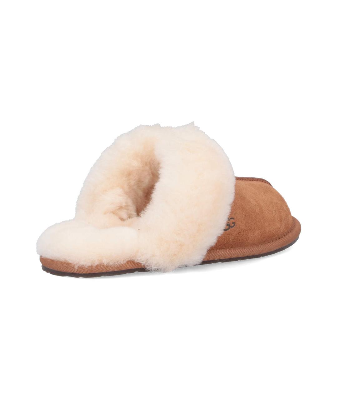 UGG Коричневые замшевые мюли, фото 4