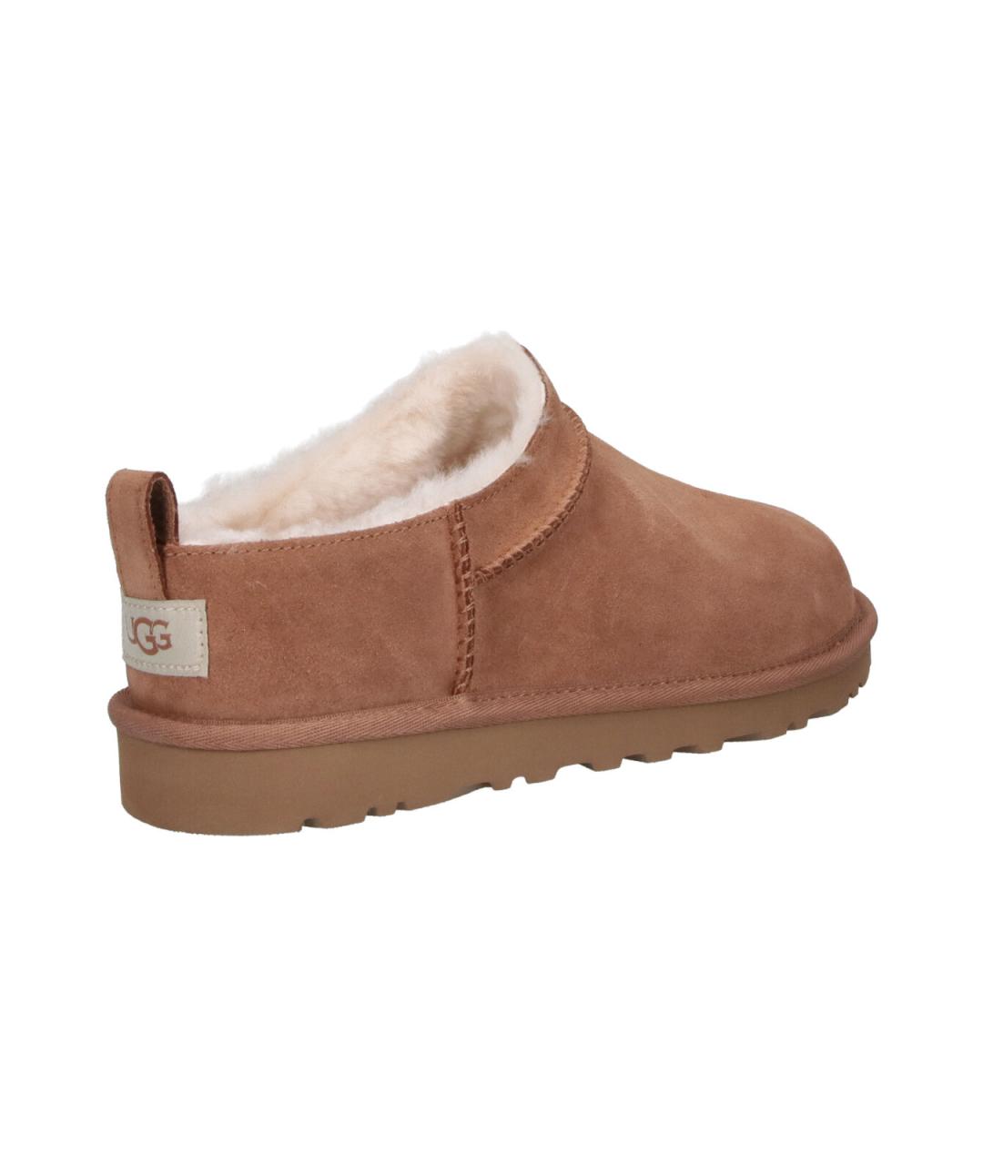 UGG Коричневые замшевые низкие ботинки, фото 4