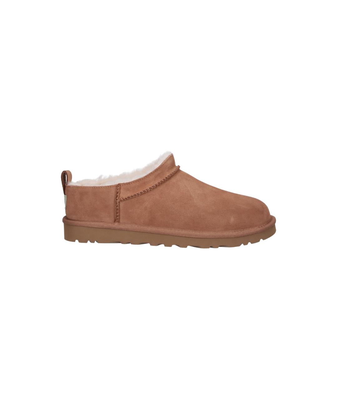 UGG Коричневые замшевые низкие ботинки, фото 6