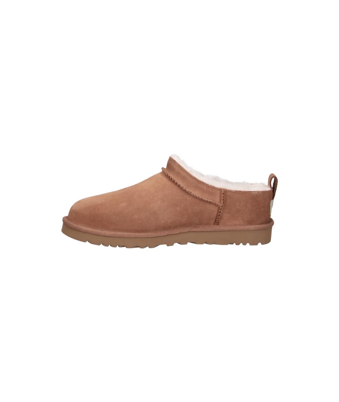 UGG Коричневые замшевые низкие ботинки, фото 3