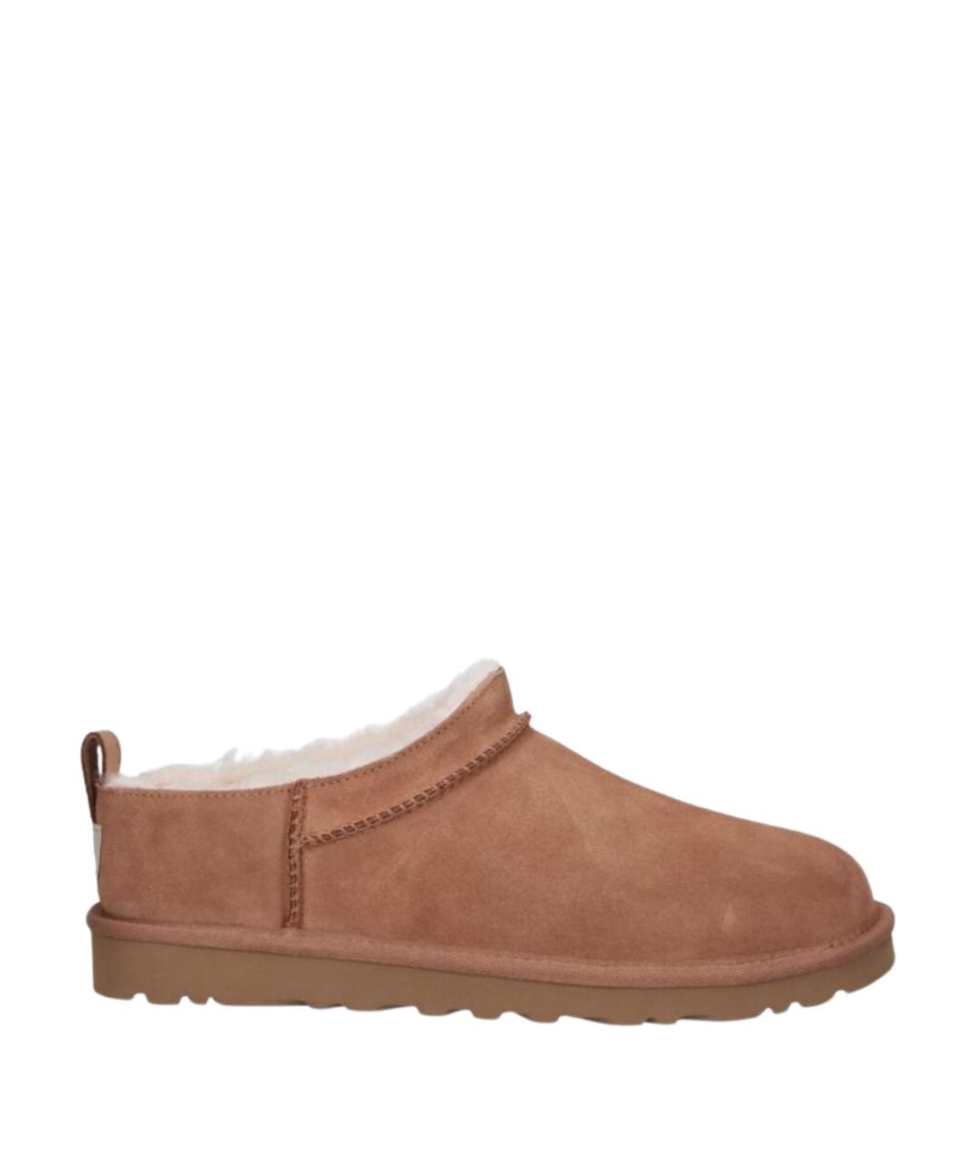 UGG Коричневые замшевые низкие ботинки, фото 1