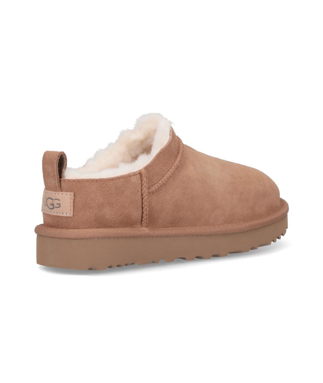 UGG Коричневые замшевые ботинки, фото 4