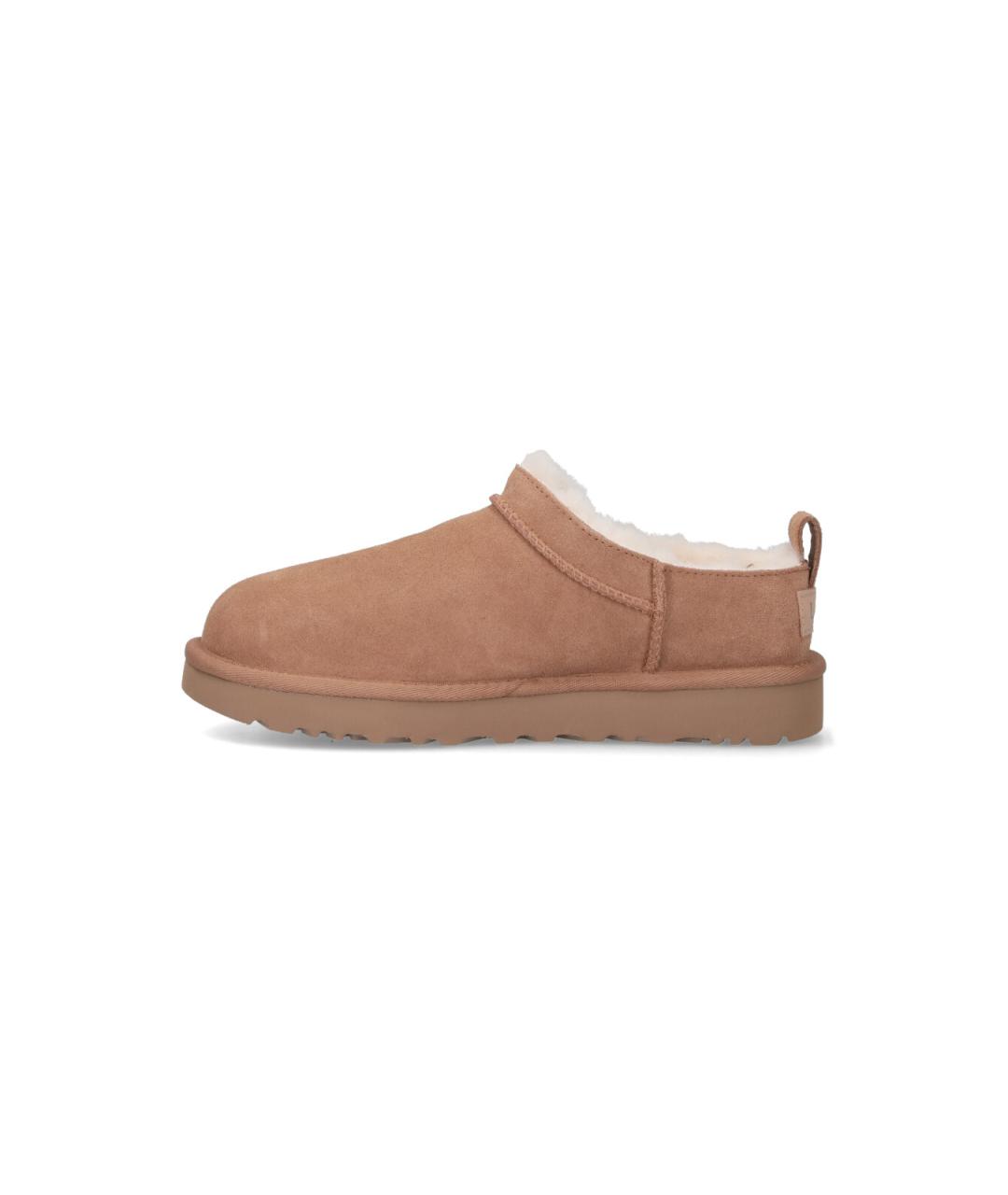 UGG Коричневые замшевые ботинки, фото 3