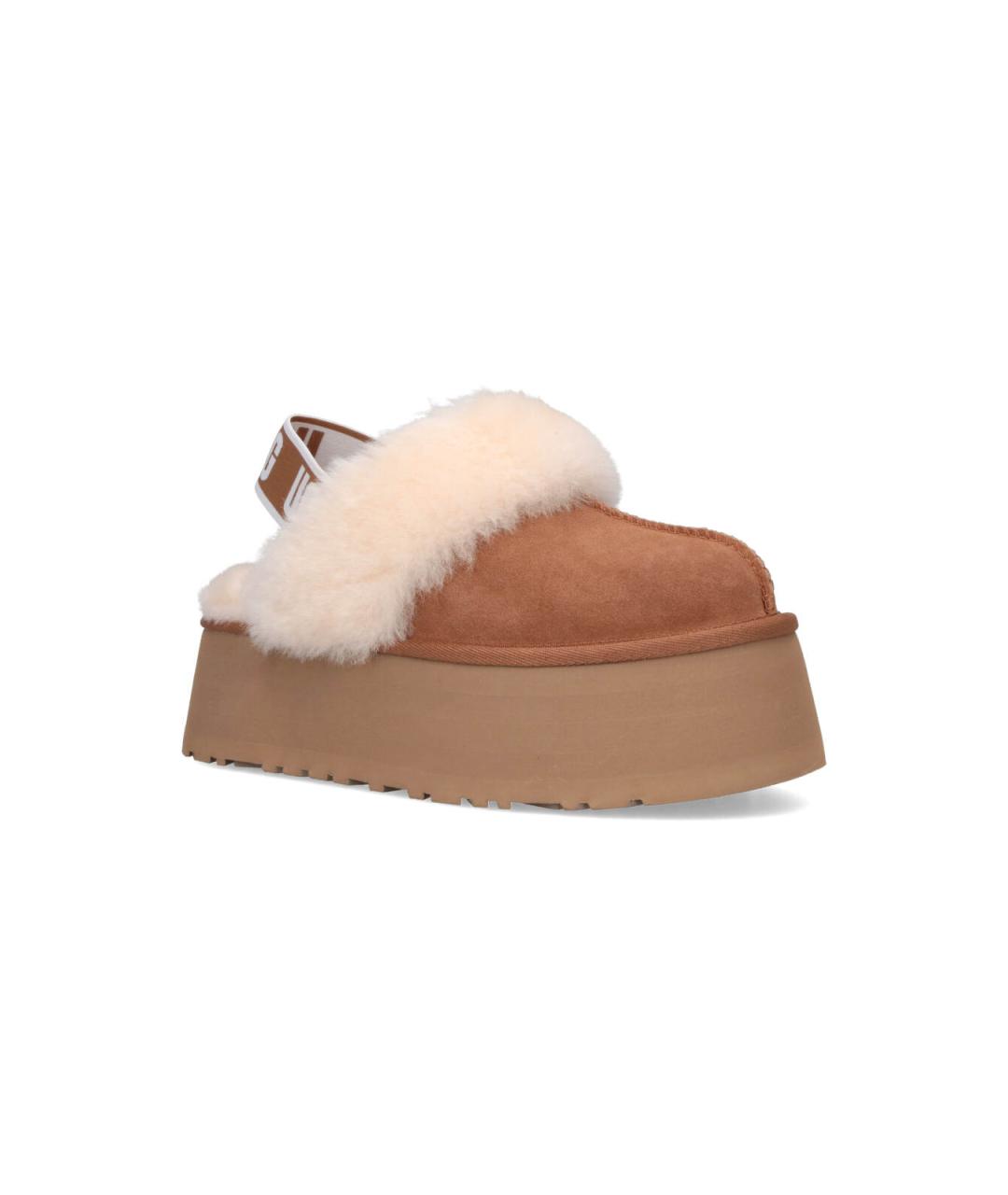 UGG Коричневые замшевые мюли, фото 2