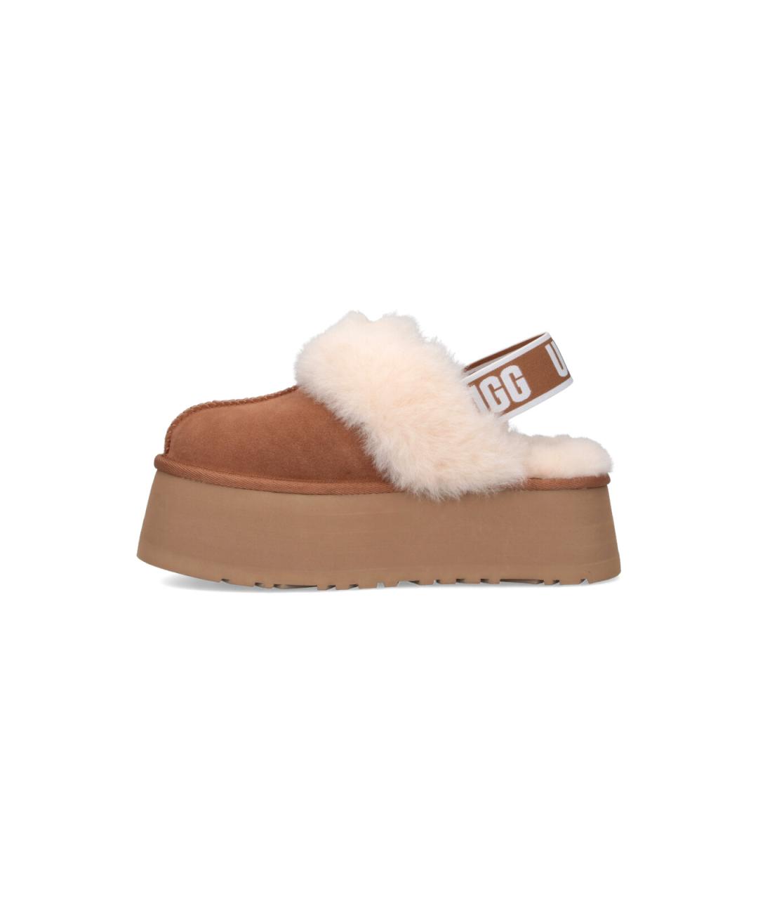 UGG Коричневые замшевые мюли, фото 3