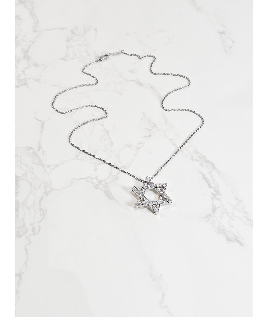 Harry Winston Серебряное платиновое колье, фото 4
