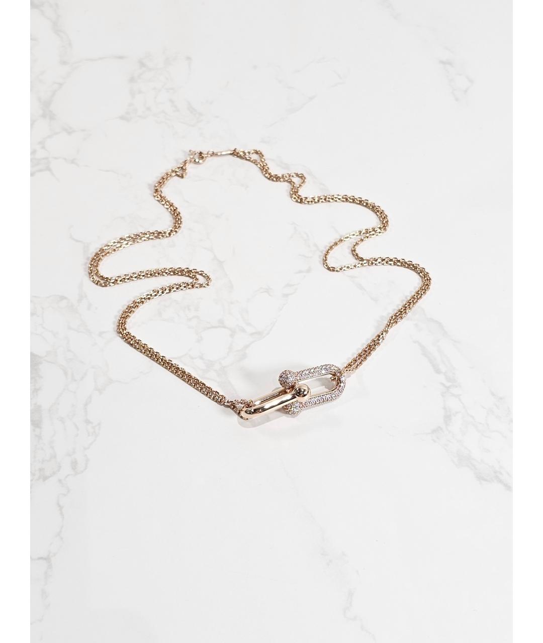 TIFFANY&CO Золотое колье из розового золота, фото 5