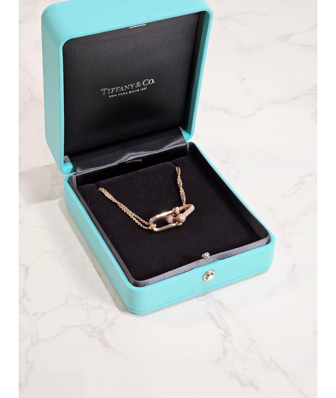 TIFFANY&CO Золотое колье из розового золота, фото 2