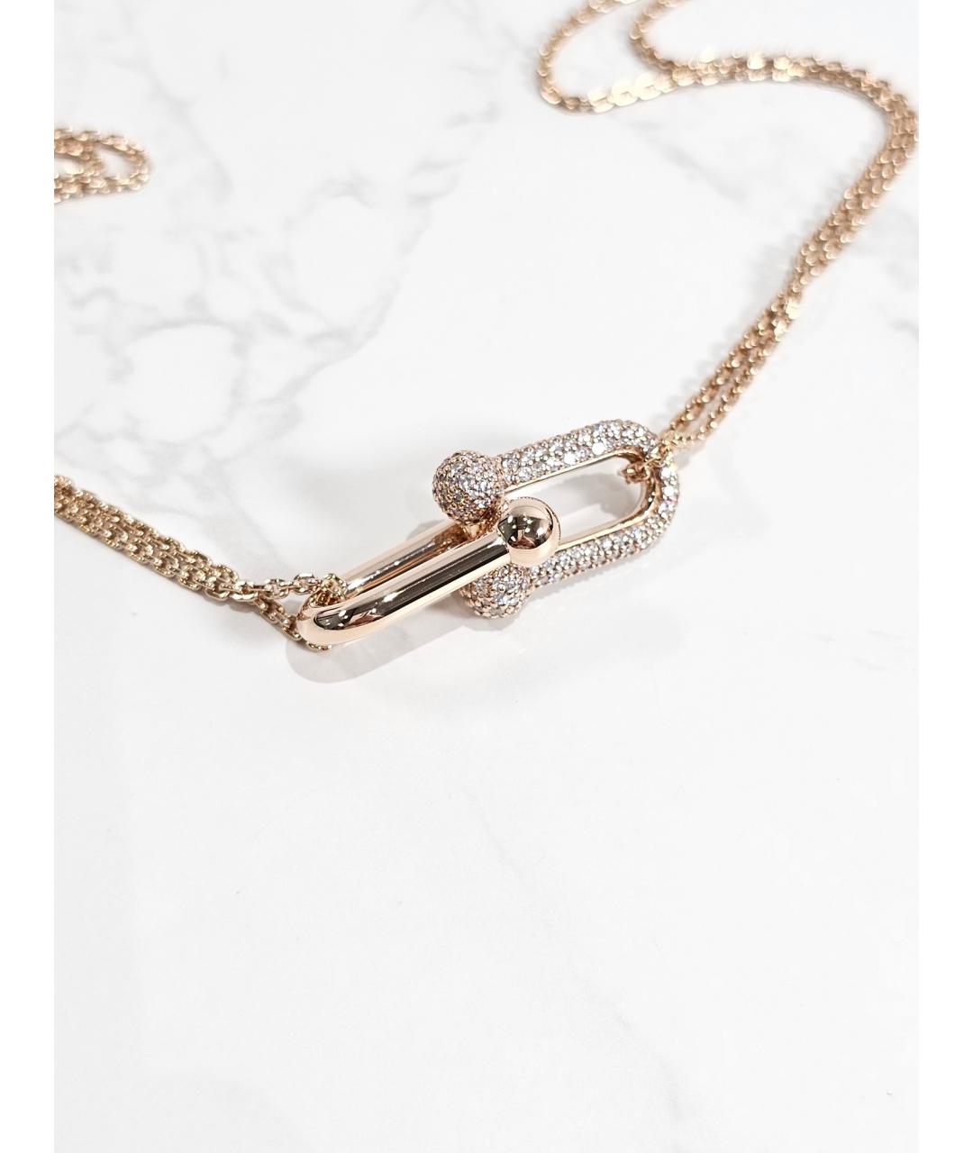 TIFFANY&CO Золотое колье из розового золота, фото 3
