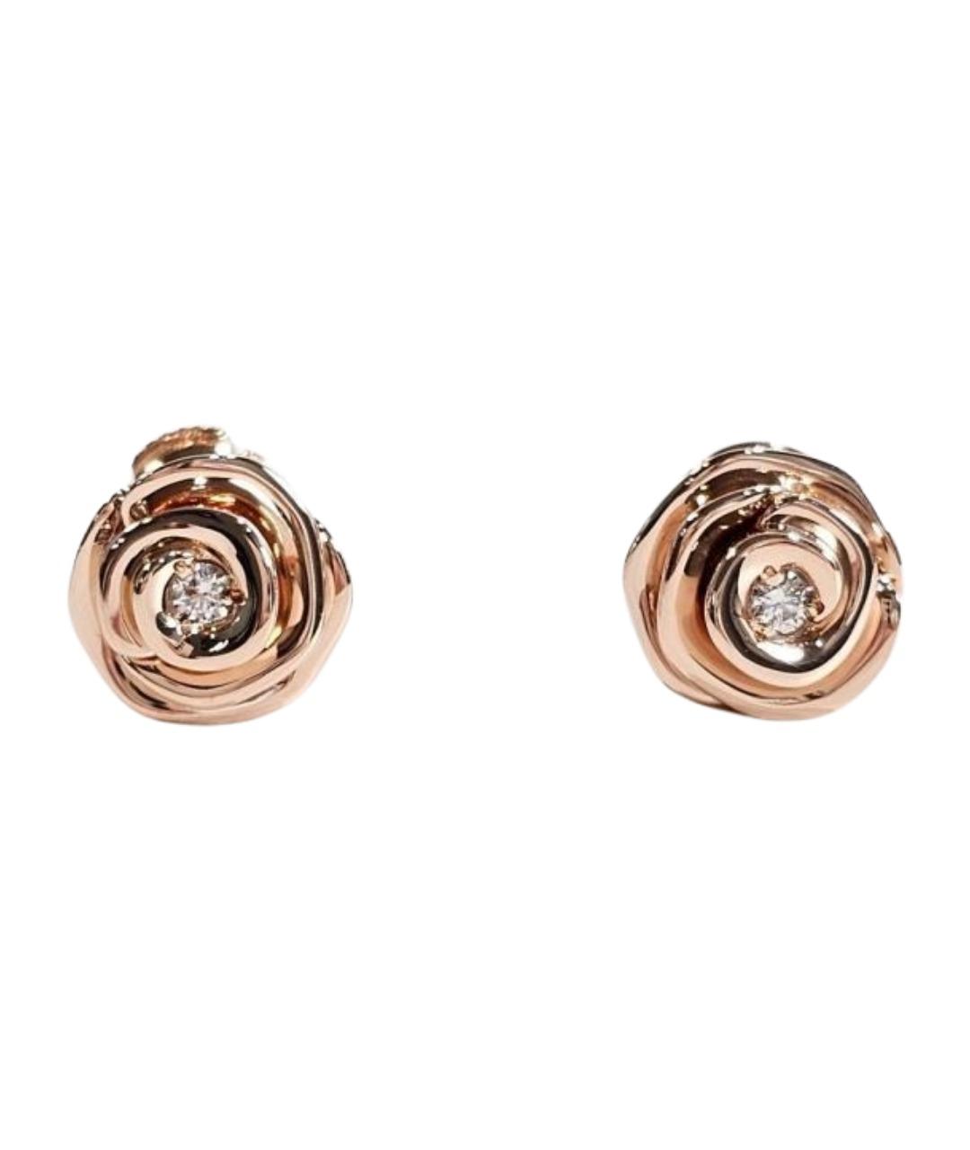 PIAGET Золотые серьги из розового золота, фото 1