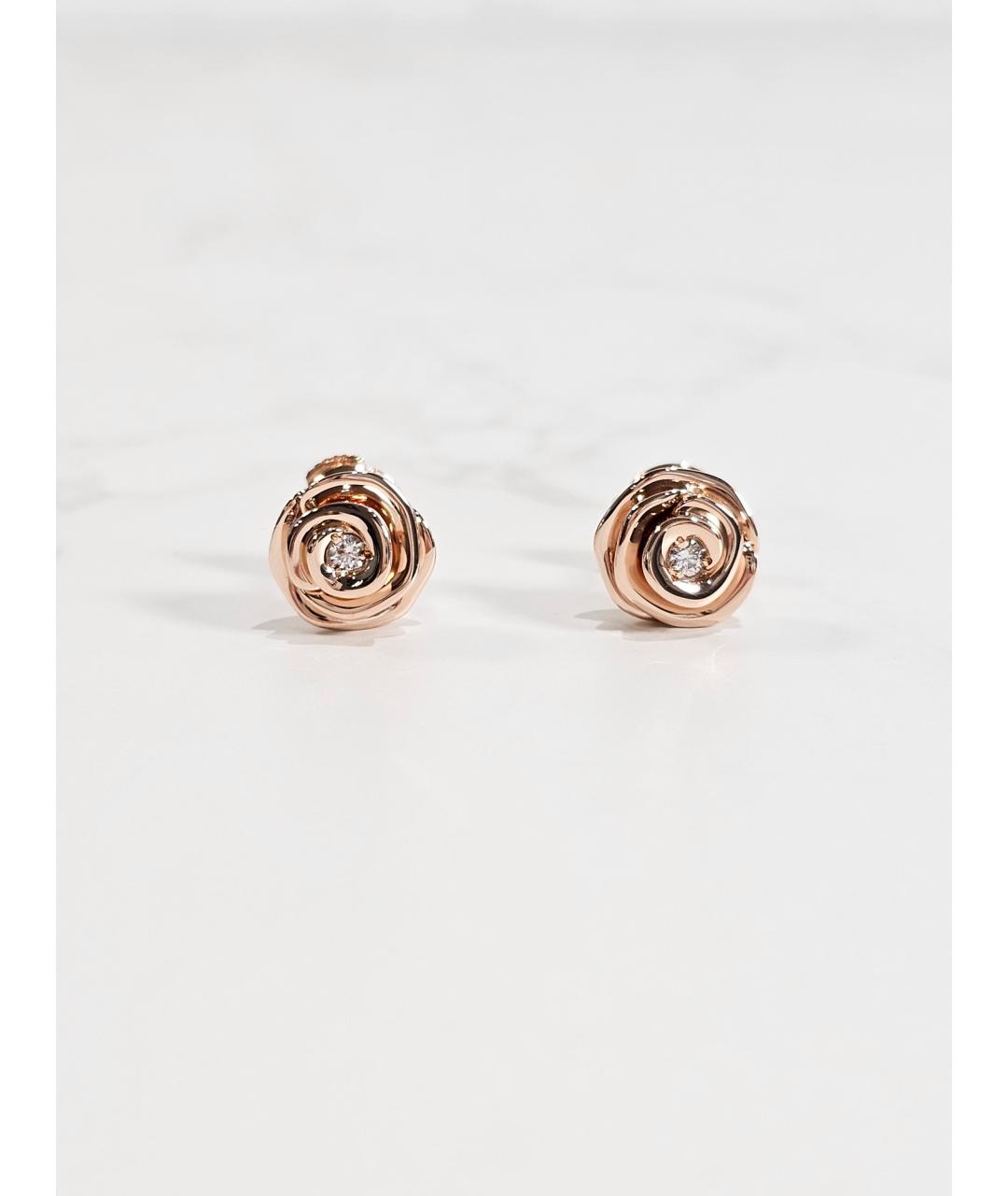 PIAGET Золотые серьги из розового золота, фото 4