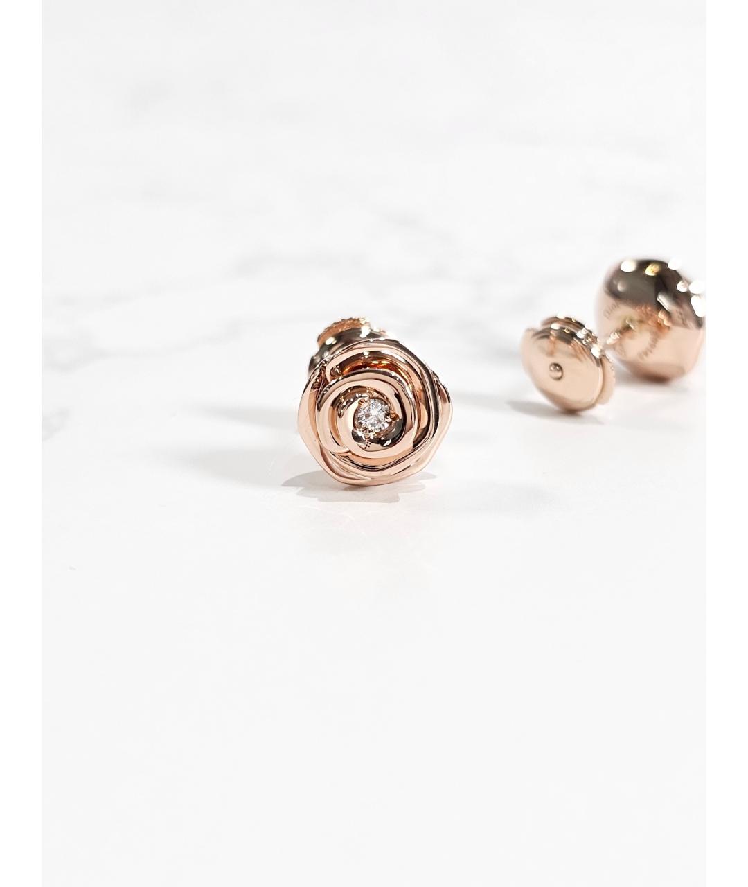 PIAGET Золотые серьги из розового золота, фото 2