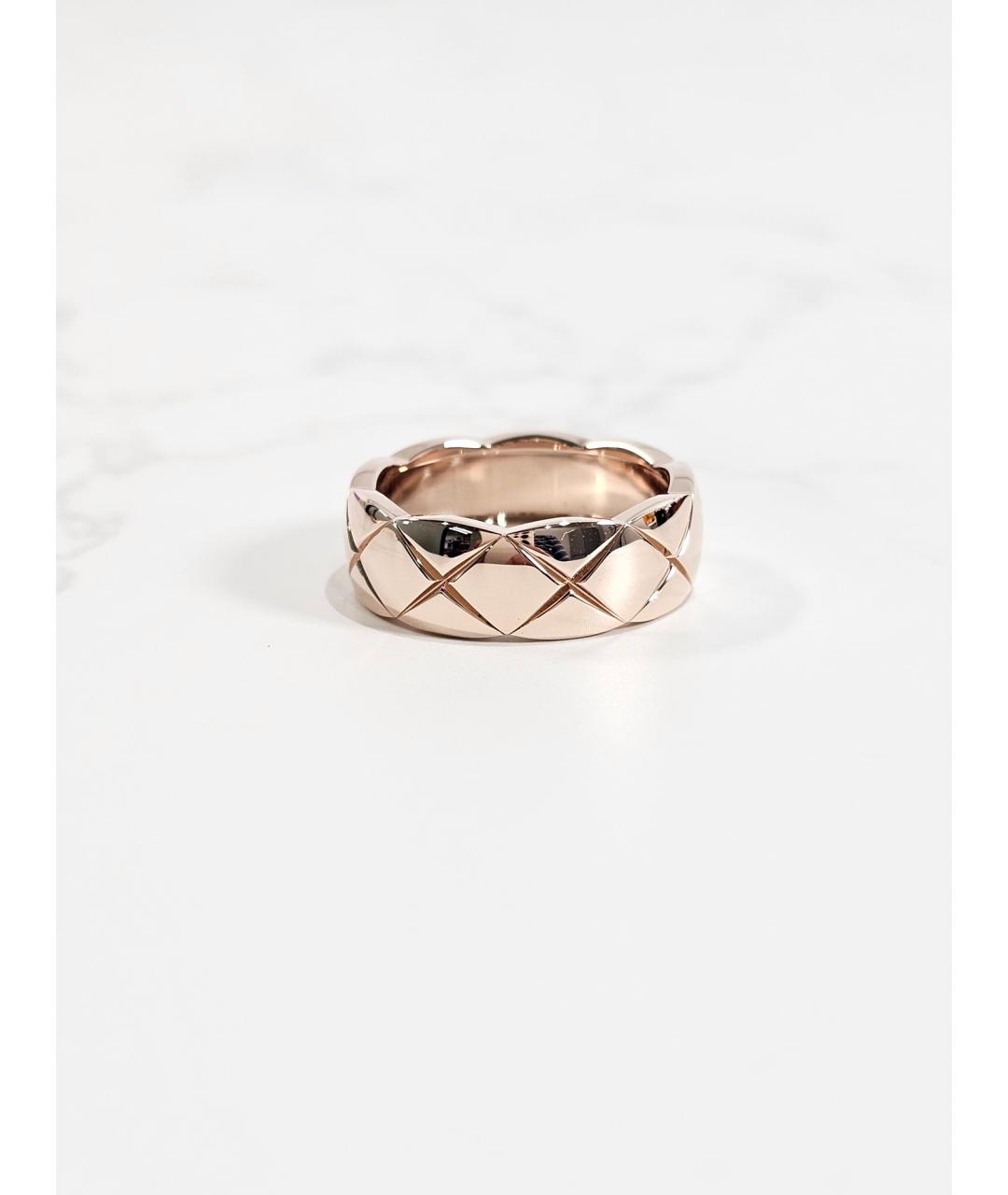 CHANEL Золотое кольцо из розового золота, фото 3