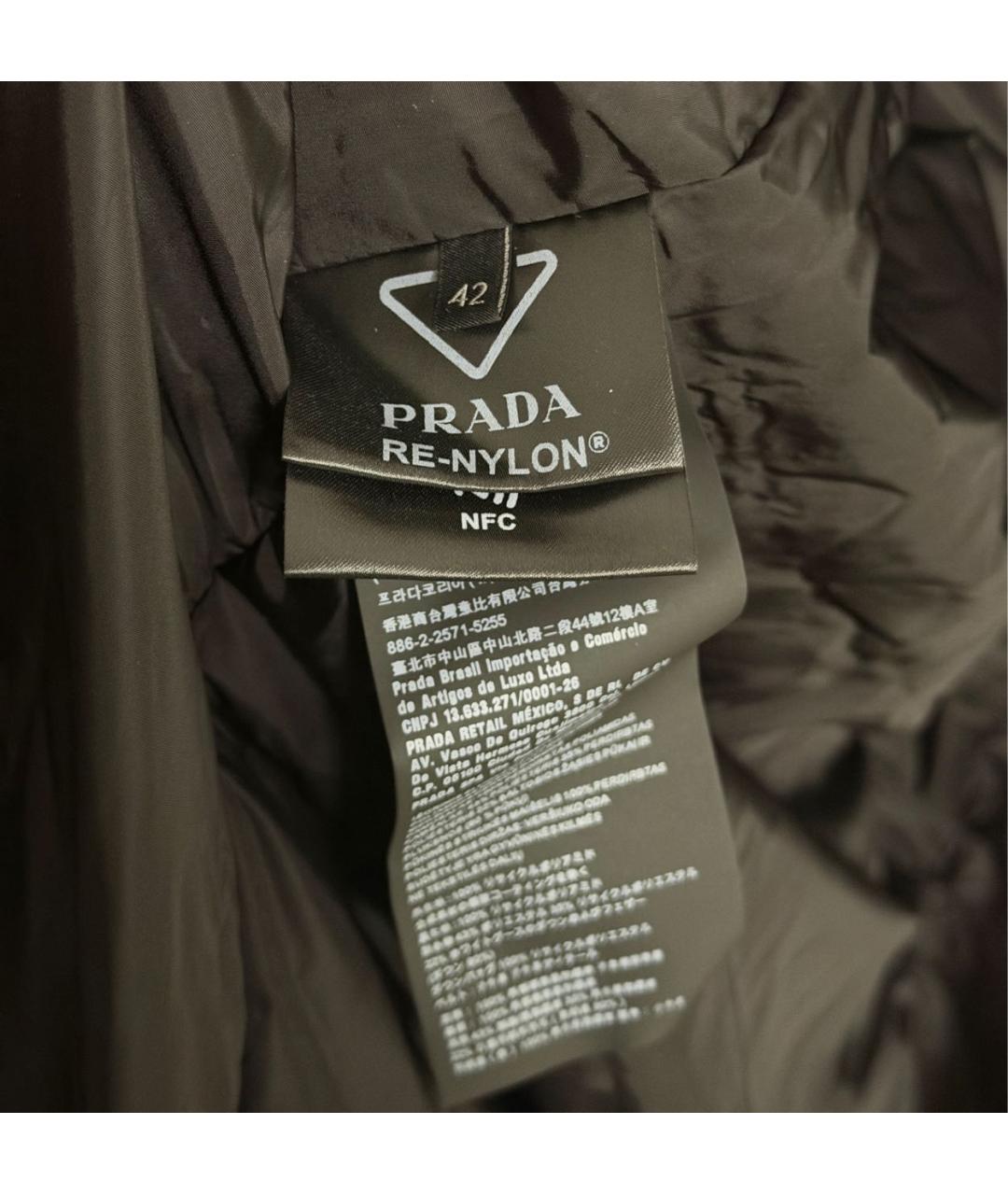 PRADA Черный пуховик, фото 7