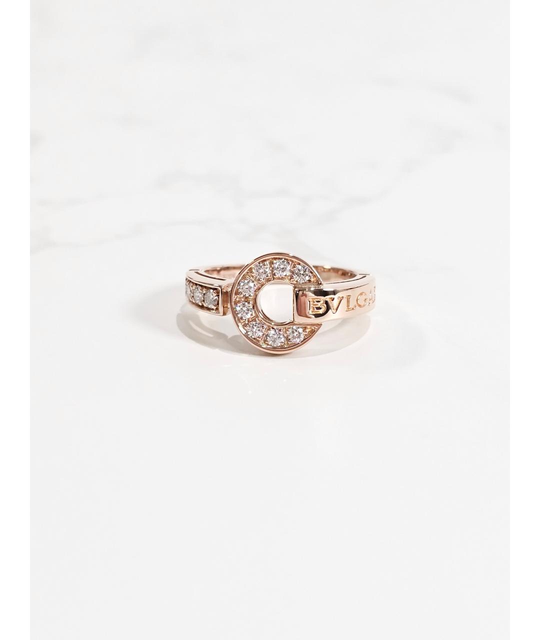 BVLGARI Золотое кольцо из розового золота, фото 3
