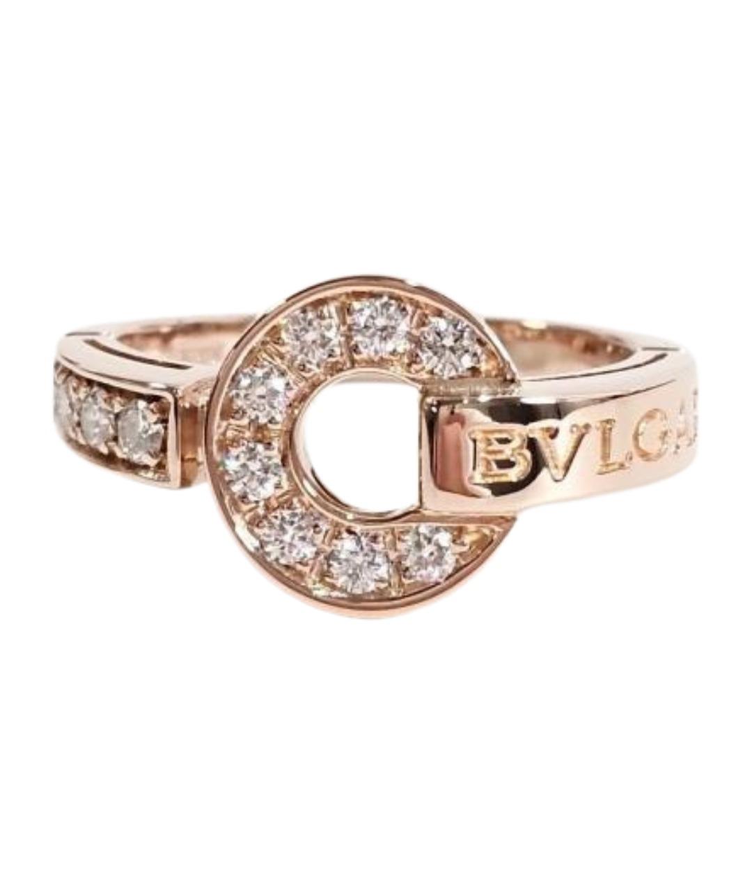 BVLGARI Золотое кольцо из розового золота, фото 1