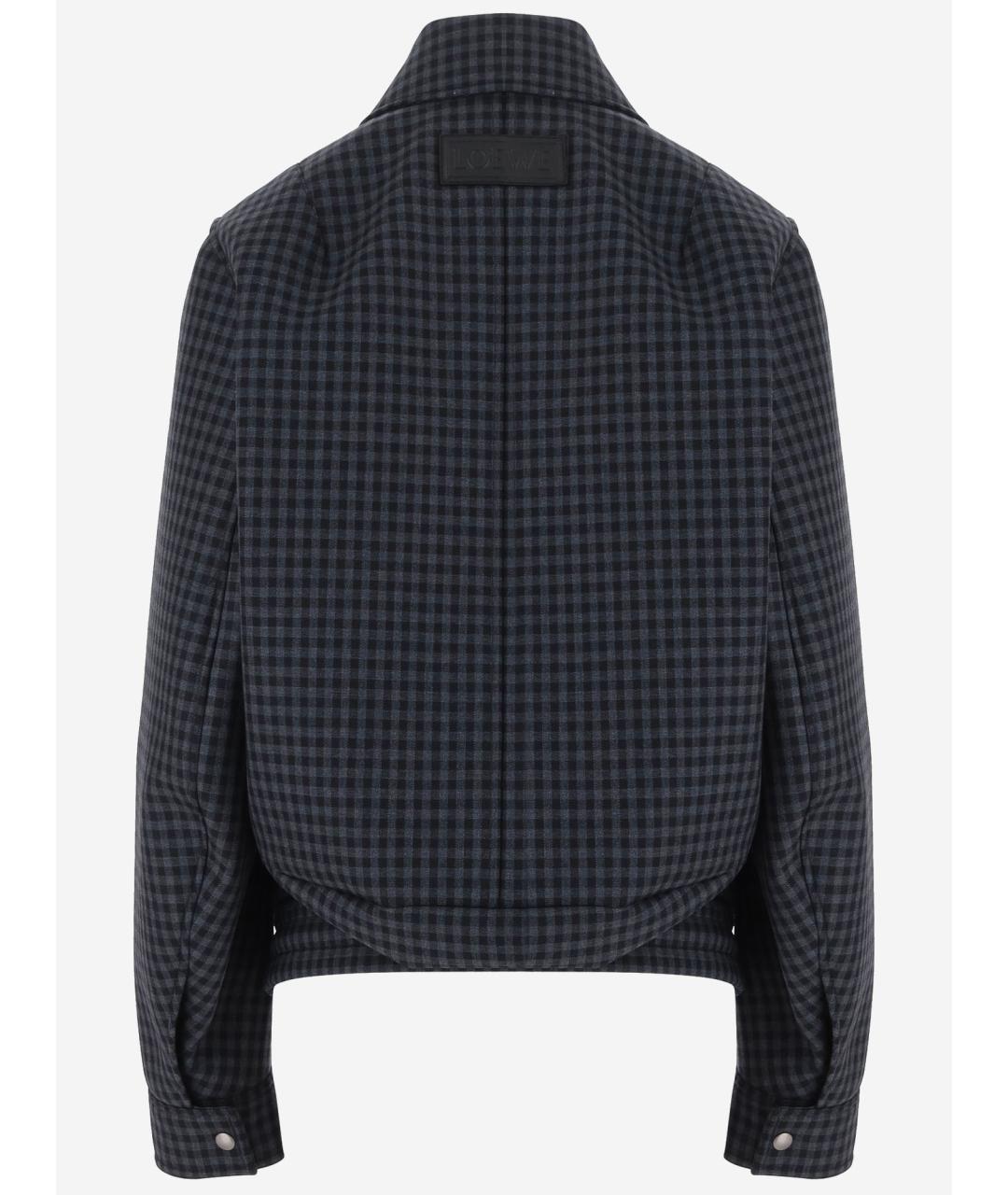 LOEWE Мульти шерстяная куртка, фото 2