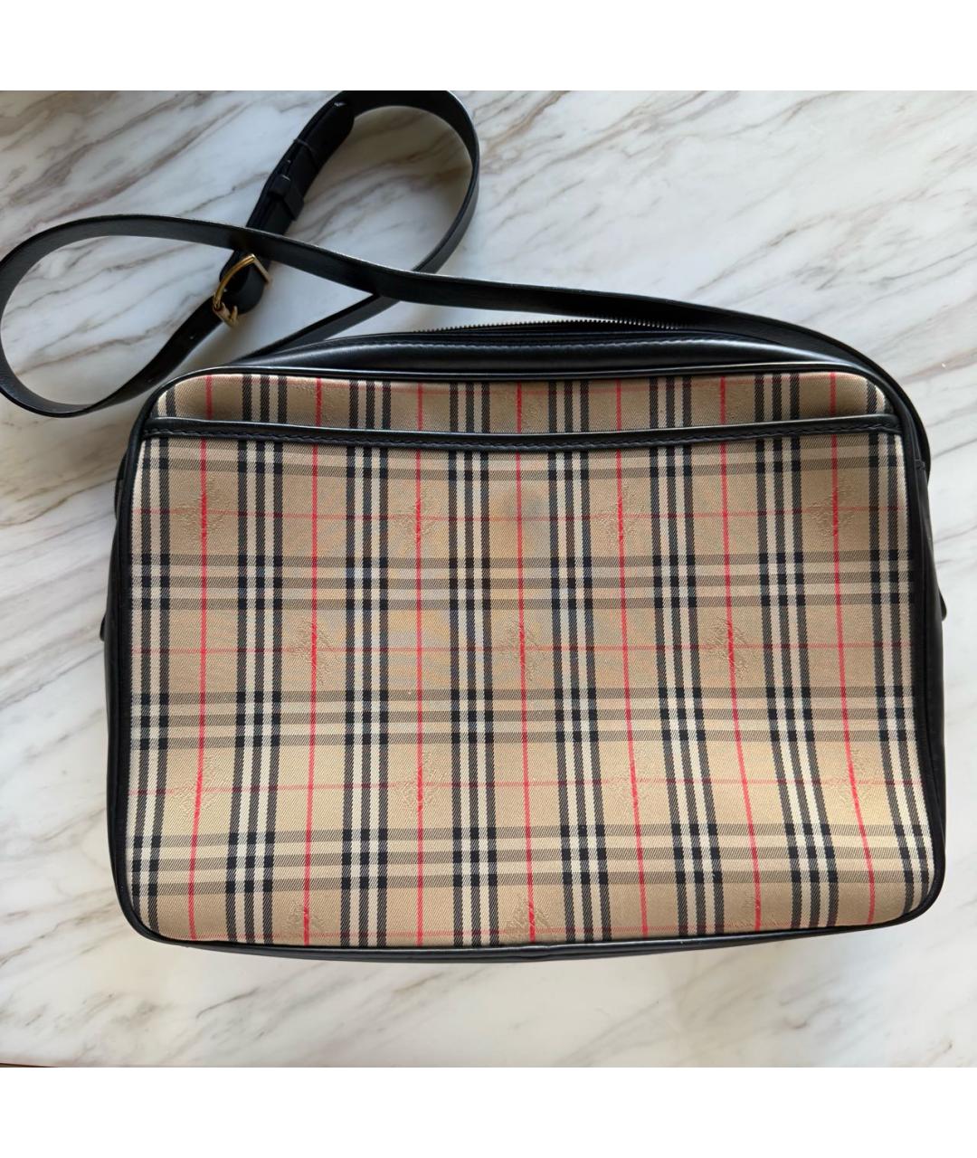 BURBERRY Бежевая сумка на плечо, фото 3