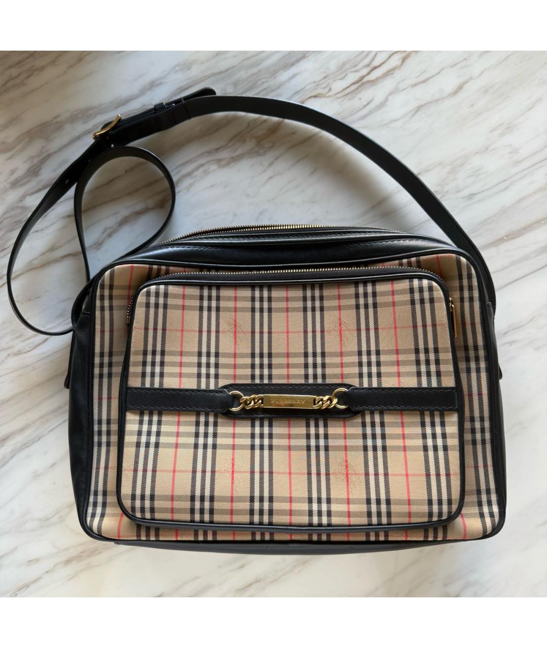 BURBERRY Бежевая сумка на плечо, фото 6