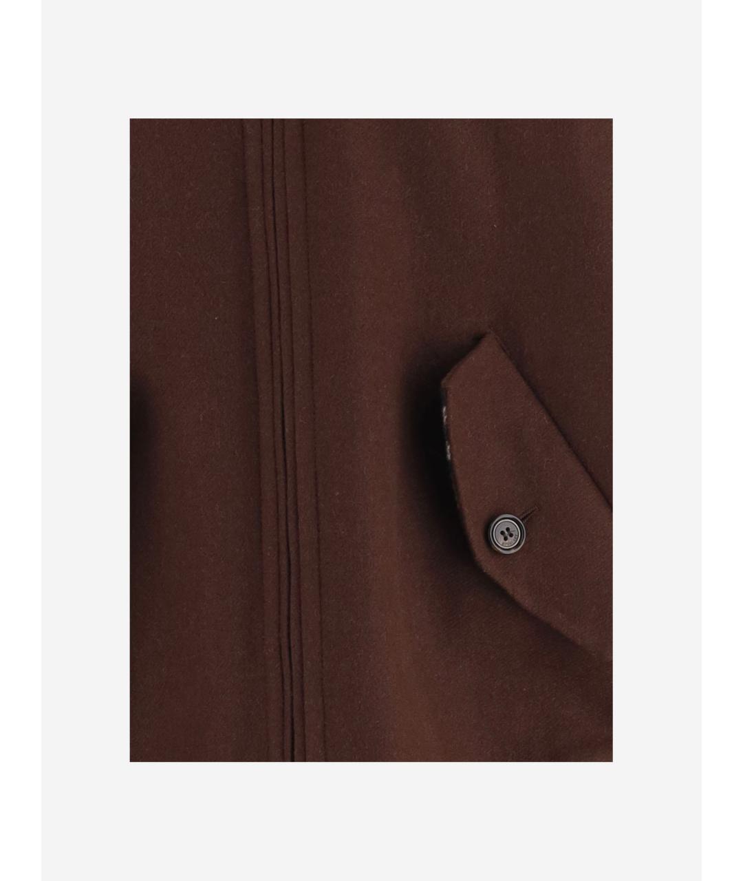 BURBERRY Бежевая шерстяная куртка, фото 3