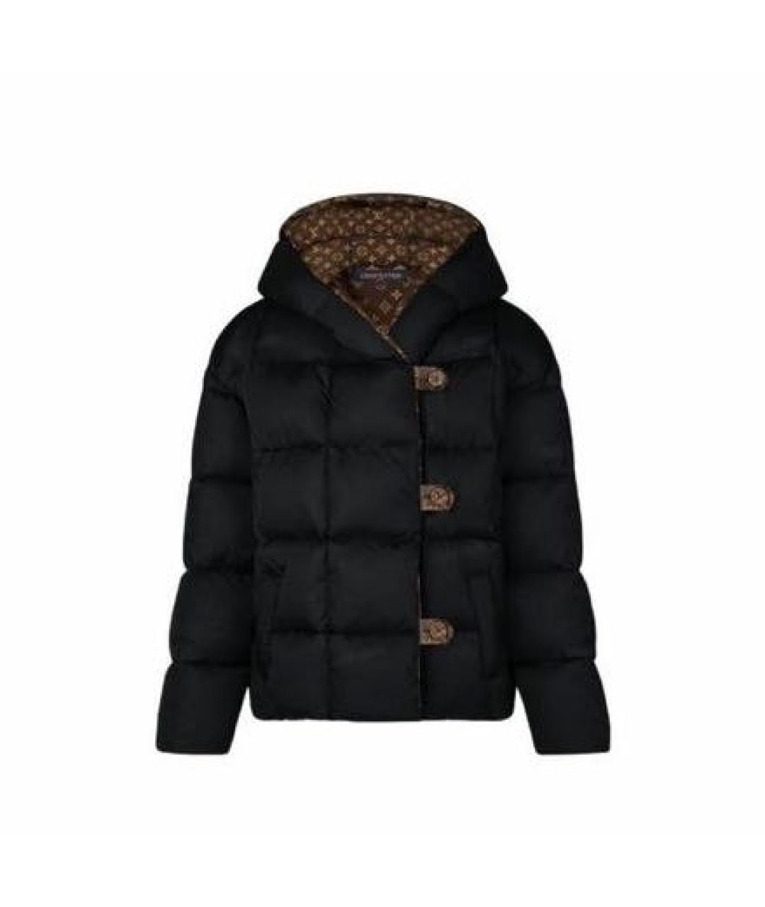 LOUIS VUITTON Черный пуховик, фото 1