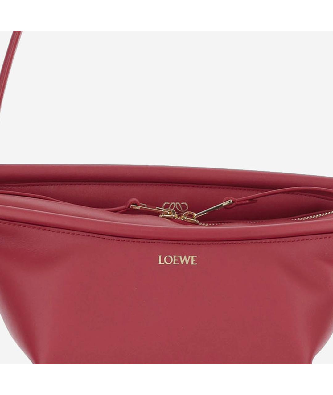 LOEWE Розовая кожаная сумка через плечо, фото 5