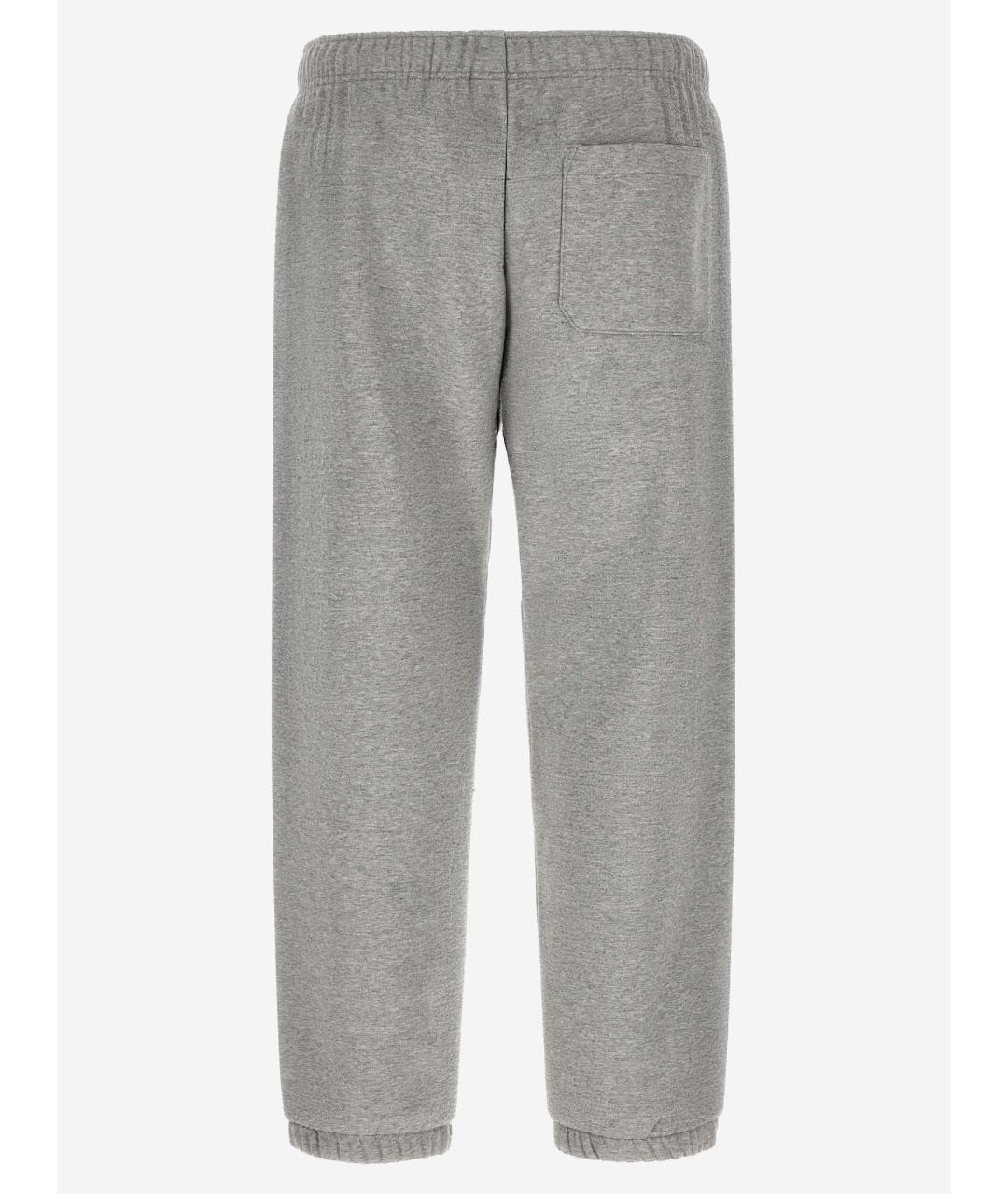 CARHARTT WIP Серые хлопковые повседневные брюки, фото 2