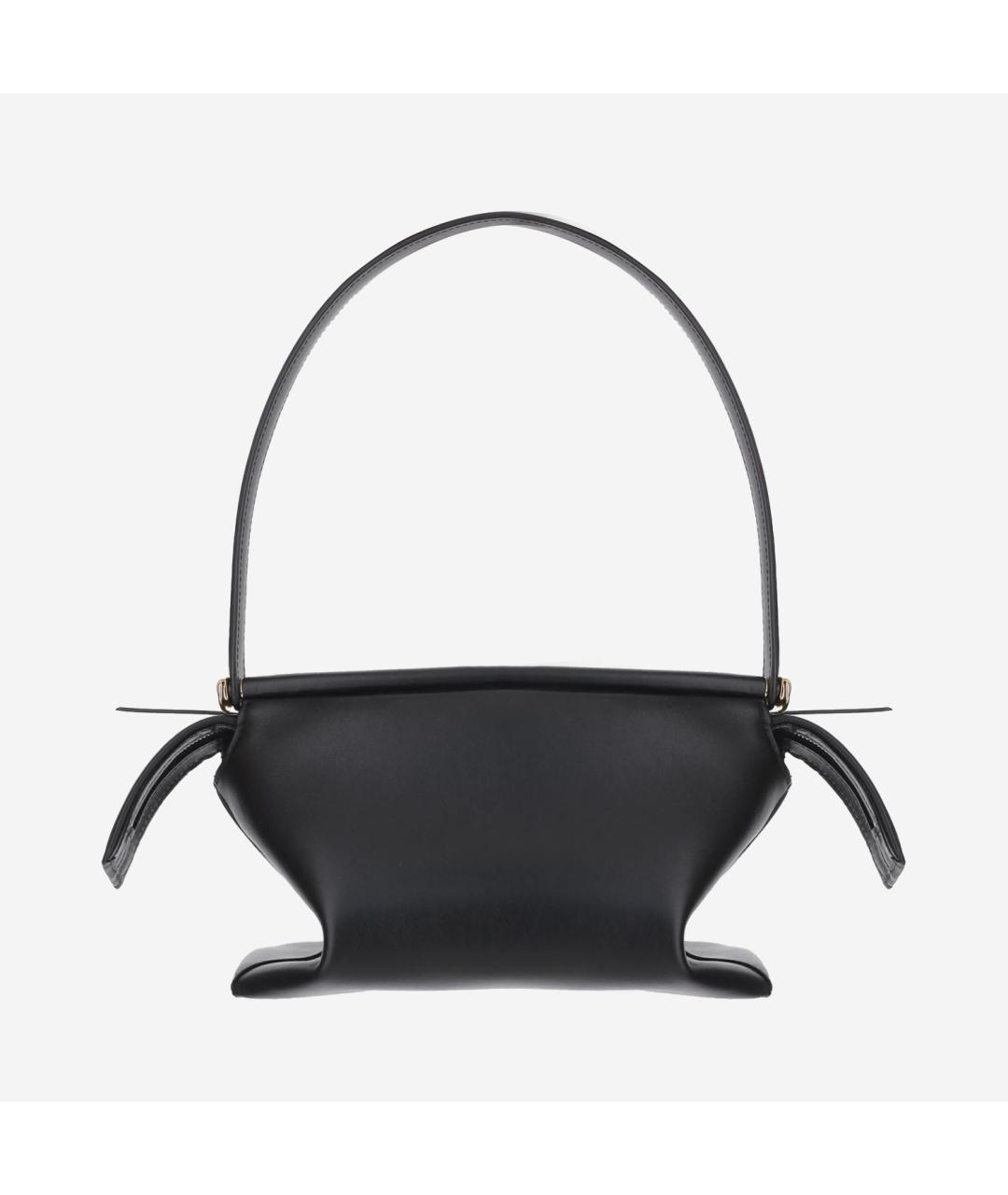 LOEWE Черная кожаная сумка через плечо, фото 3