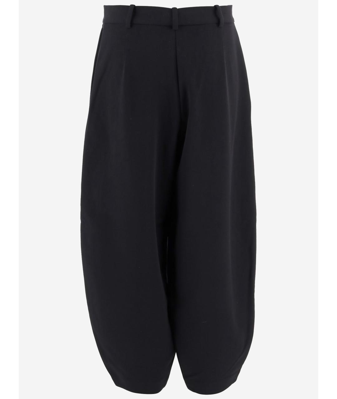 BY MALENE BIRGER Черные полиэстеровые брюки широкие, фото 2