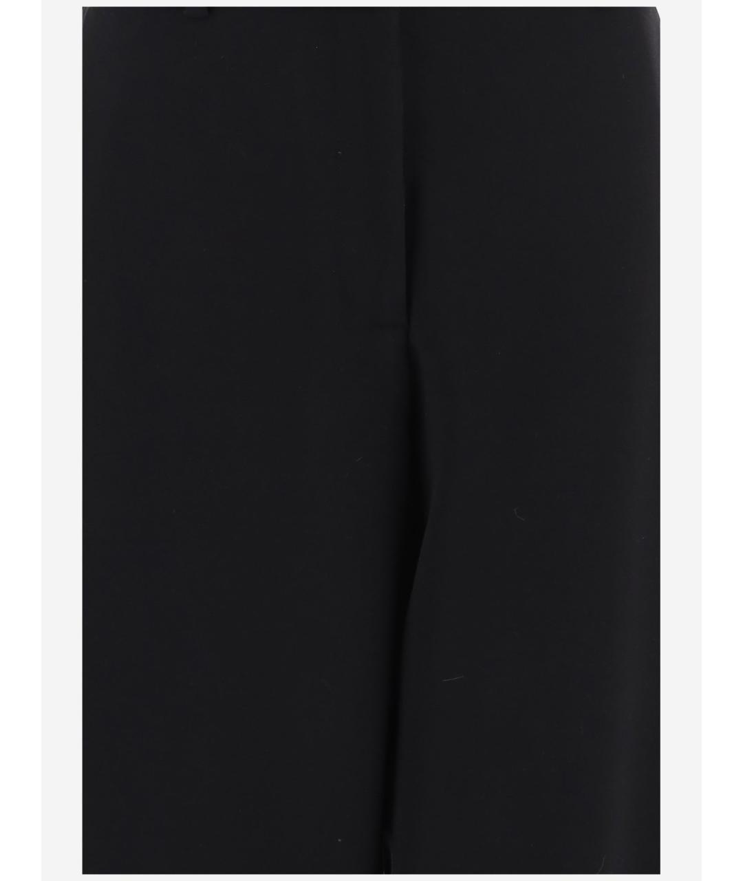 BY MALENE BIRGER Черные полиэстеровые брюки широкие, фото 3