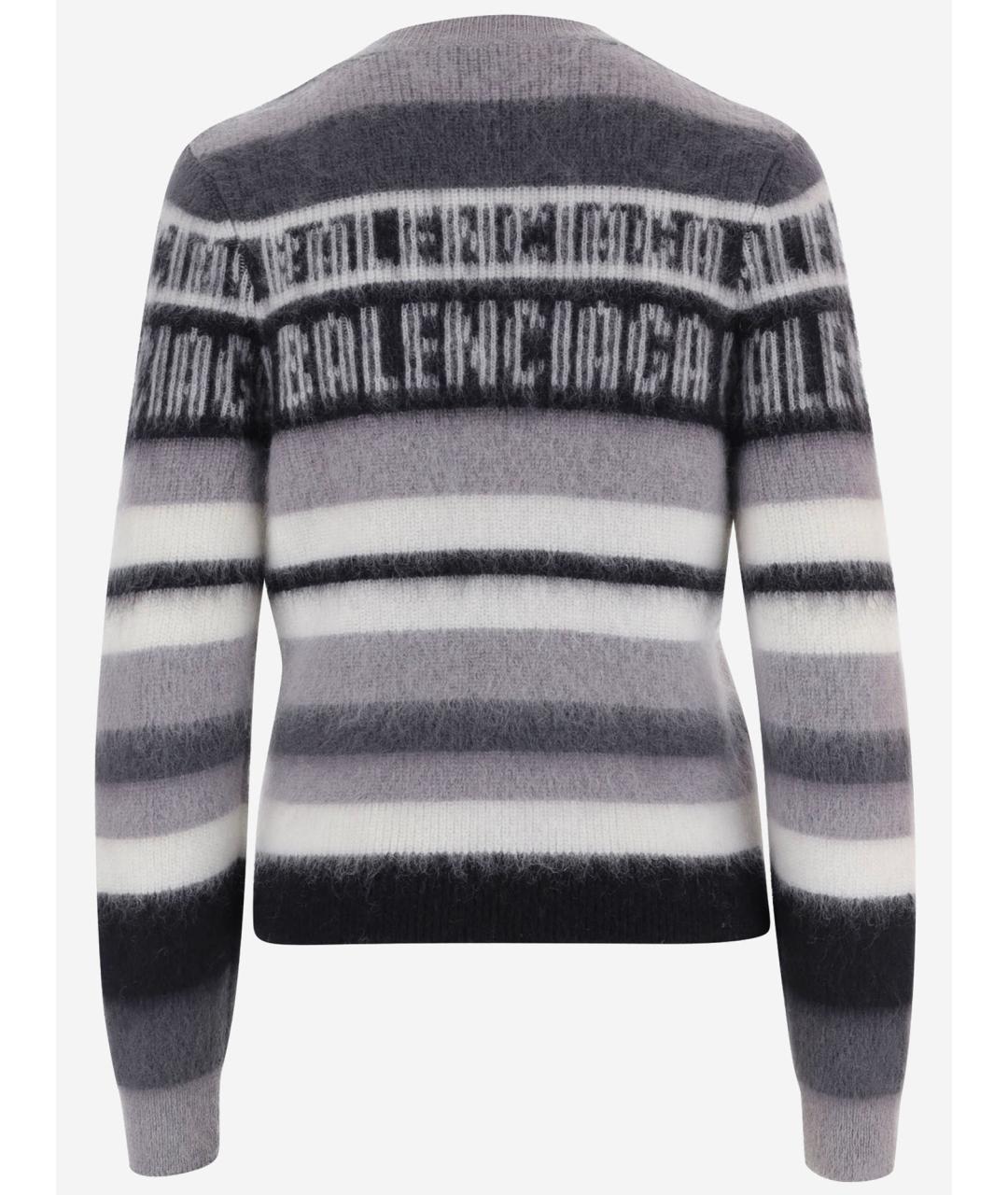 BALENCIAGA Мульти шерстяной джемпер / свитер, фото 3