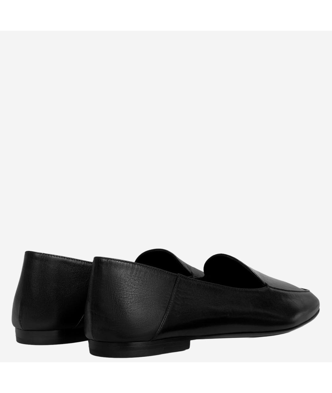 CELINE Черные кожаные лоферы, фото 3