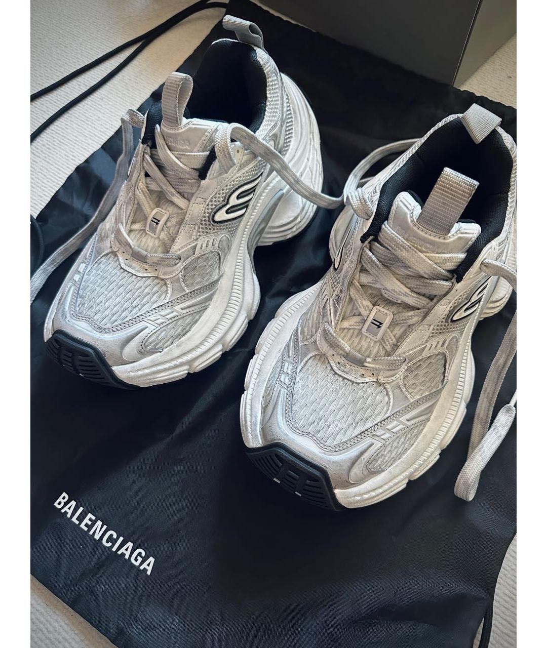 BALENCIAGA Серые кроссовки, фото 4