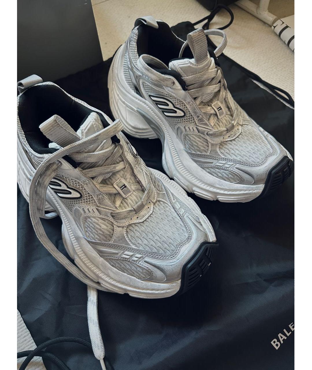 BALENCIAGA Серые кроссовки, фото 6