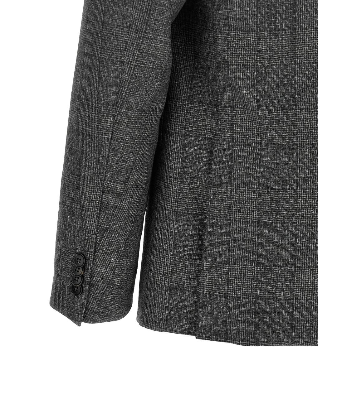ZEGNA Серый классический костюм, фото 3