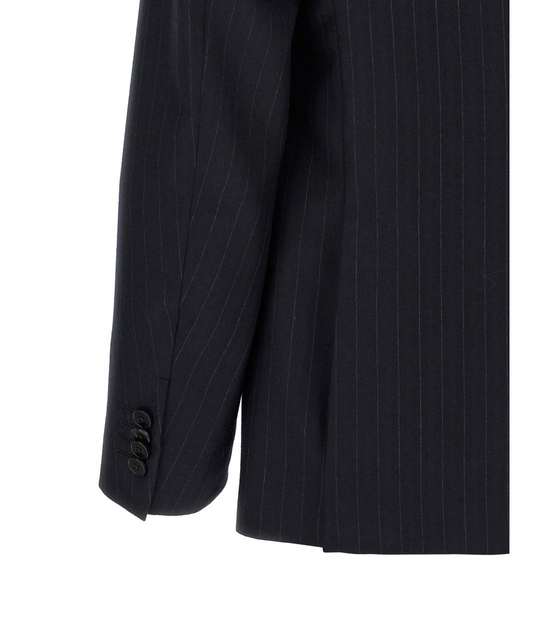 ZEGNA Темно-синий классический костюм, фото 3