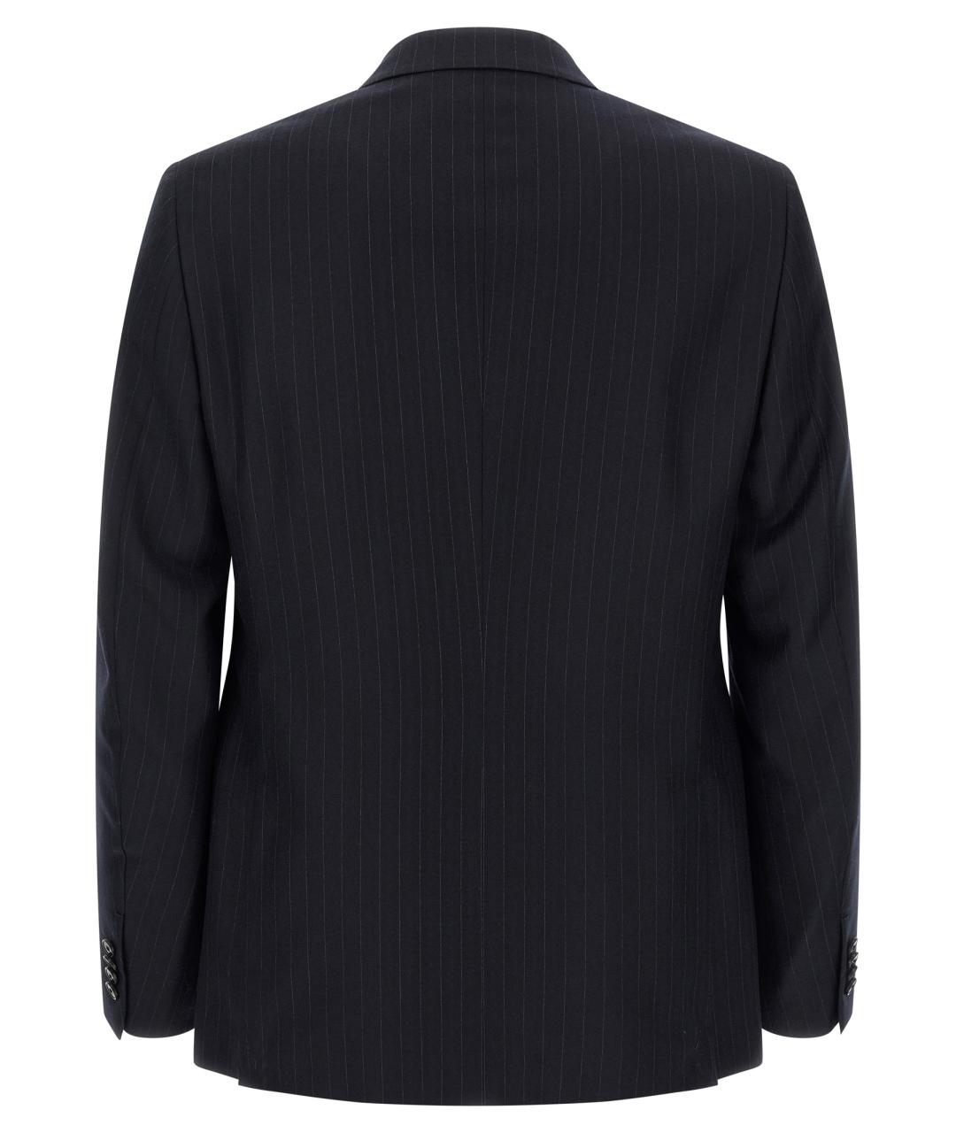 ZEGNA Темно-синий классический костюм, фото 2